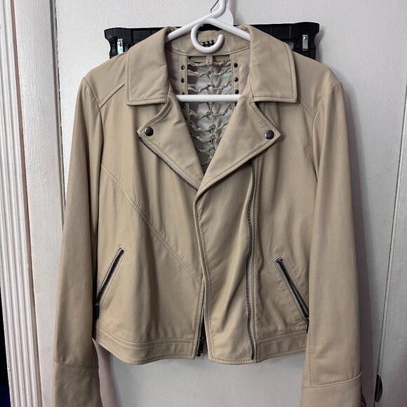 Haute Hippie Sheep Leather Jacket - Picture 1 of 6